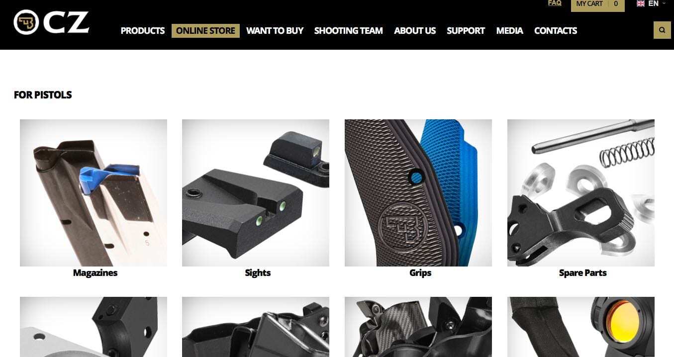 CZ Europe Online Shop