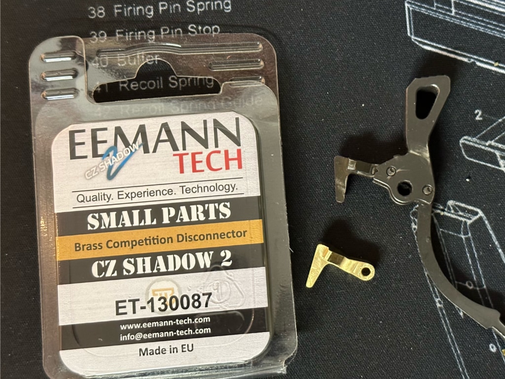 Eemann Tech Brass Competition Disconnector for CZ Shadow